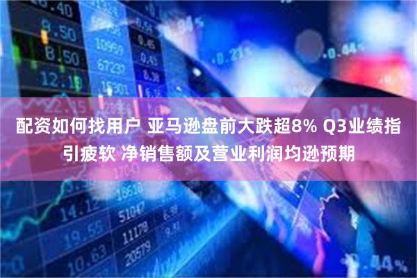 配资如何找用户 亚马逊盘前大跌超8% Q3业绩指引疲软 净销售额及营业利润均逊预期