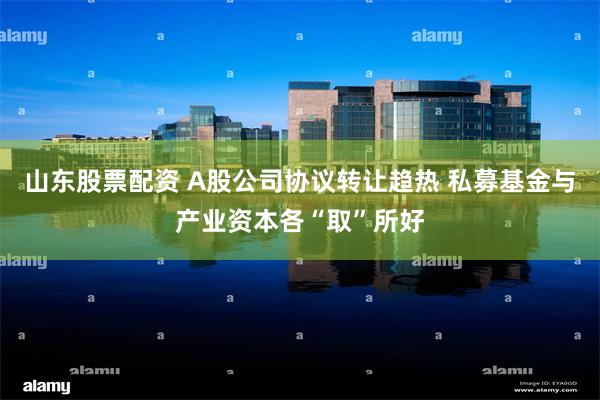 山东股票配资 A股公司协议转让趋热 私募基金与产业资本各“取”所好