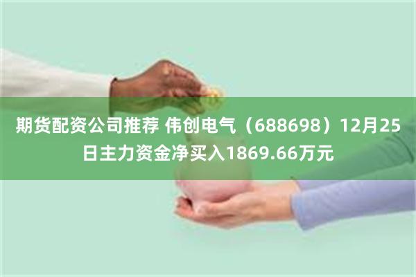 期货配资公司推荐 伟创电气（688698）12月25日主力资金净买入1869.66万元